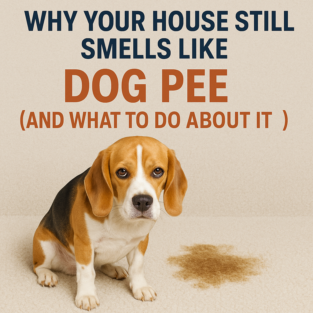 Why Your House Still Smells Like Dog Pee (And What to Do About It)