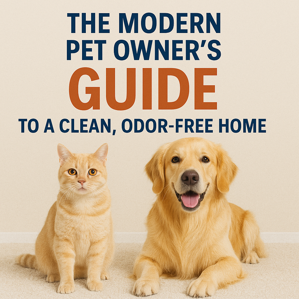 The Modern Pet Owner’s Guide to a Clean, Odor-Free Home